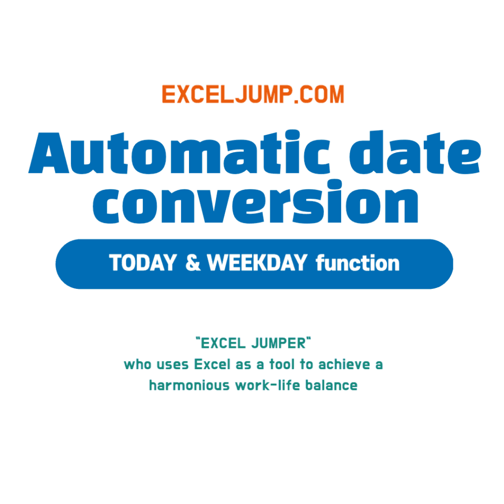 Podívejme se na kombinaci funkcí automatického převodu data v Excelu.