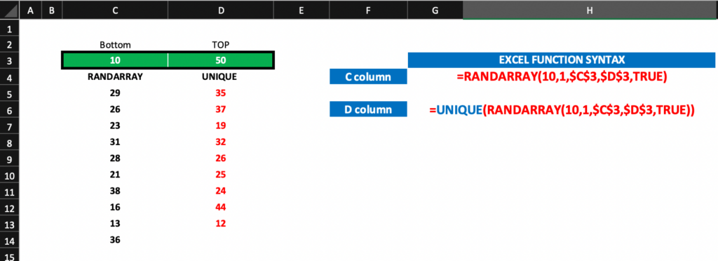 Excel执行无重复值随机数的方法是结合UNIQUE函数和RANDARRAY函数。