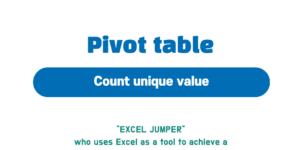 pivot table duplicate value counting
